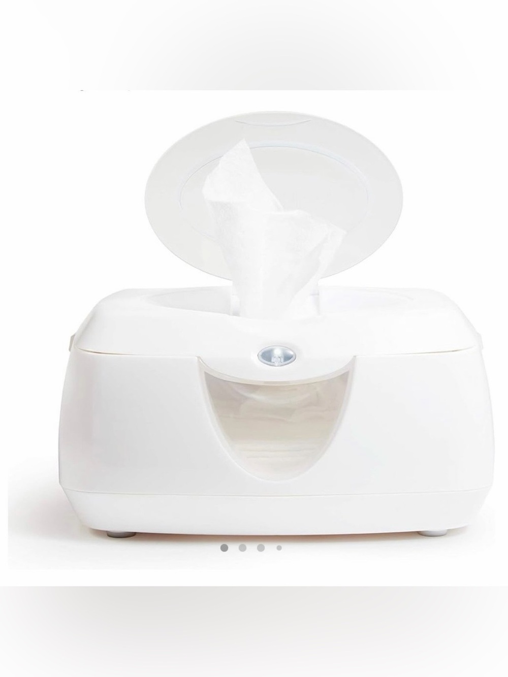 Munchkin White Wipe Warmer with Clear Front Window